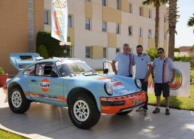 Porsche 964 DKR - Sortie de l'atelier NPA direction le Maroc pour sa première course ! 