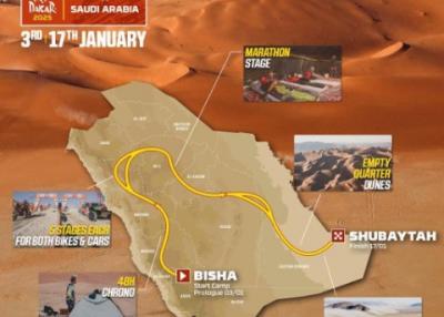 Dakar 2025 : Le tracé est connu !! 